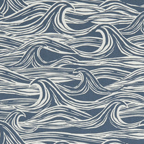 Surf Navy Fabric by the Metre